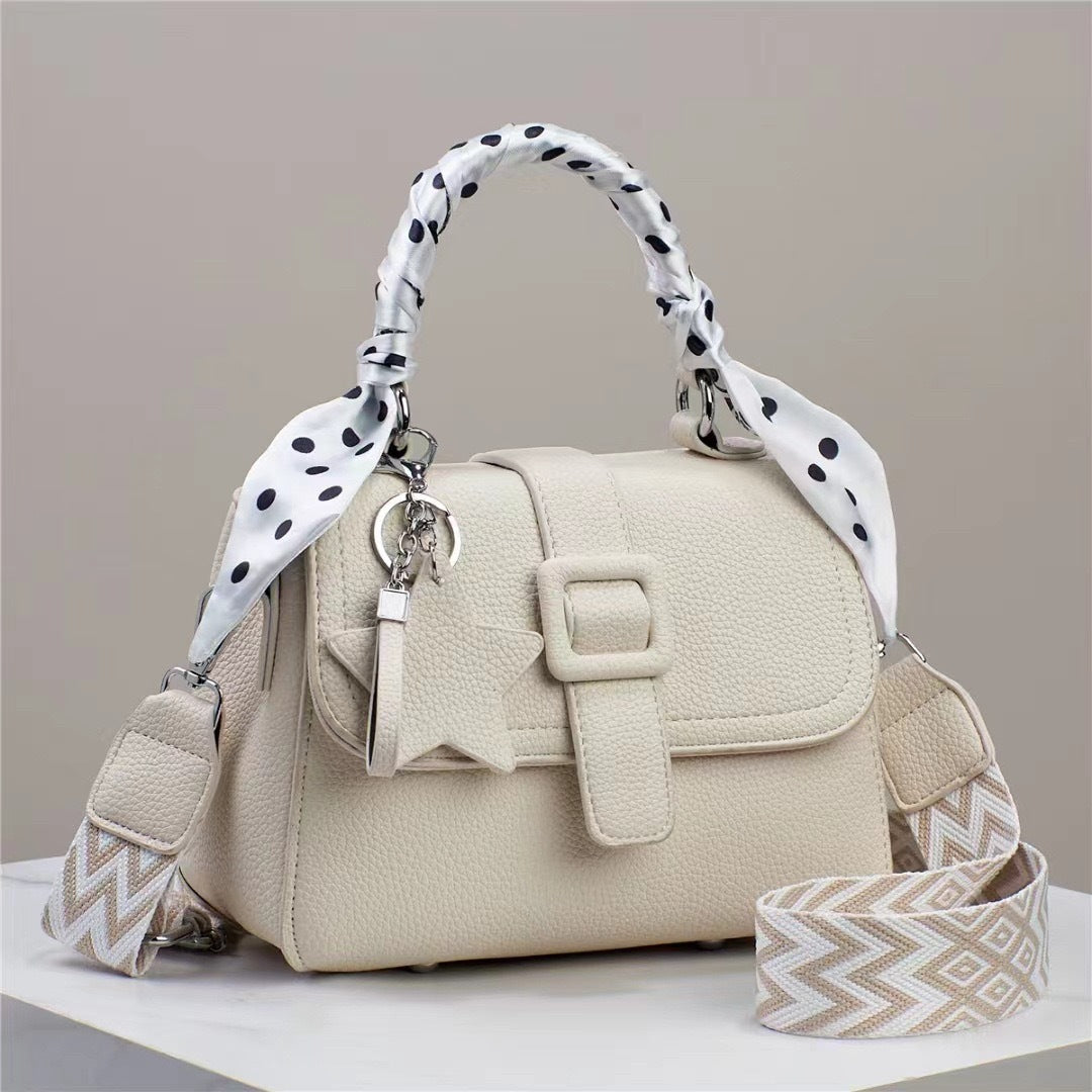 Solid Color Spring And Summer Handbag