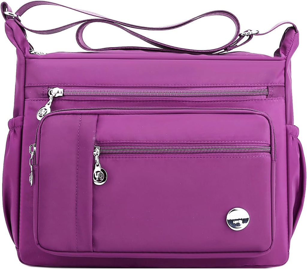 Women Shoulder Handbag Roomy Multiple Pockets Bag Ladies Crossbody Purse Fashion