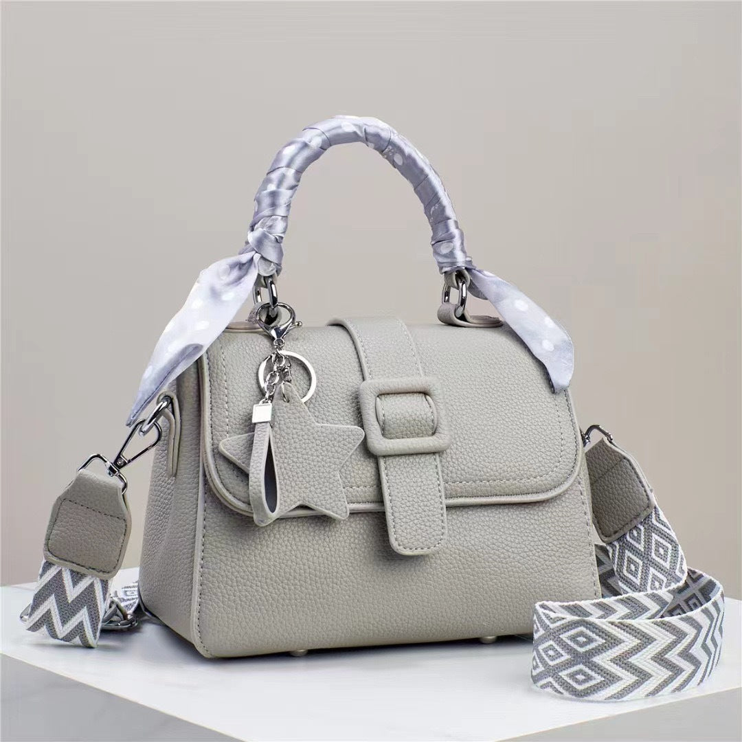 Solid Color Spring And Summer Handbag