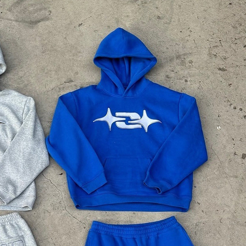 Autumn & Winter Casual Retro Hip-hop Sportswear Fashionable Hoodie