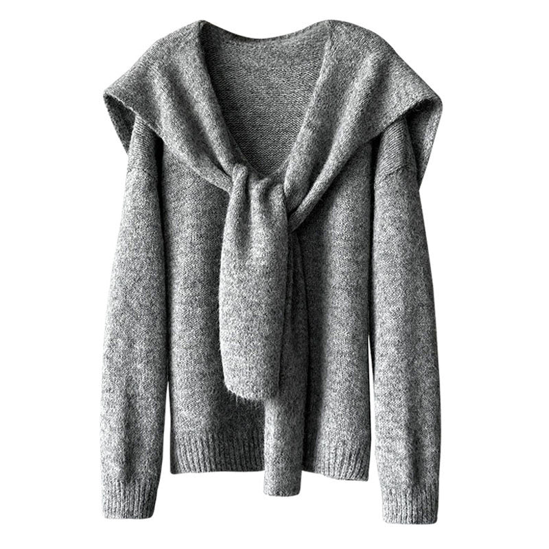 New Design Loose Lazy Style Wool Sweater