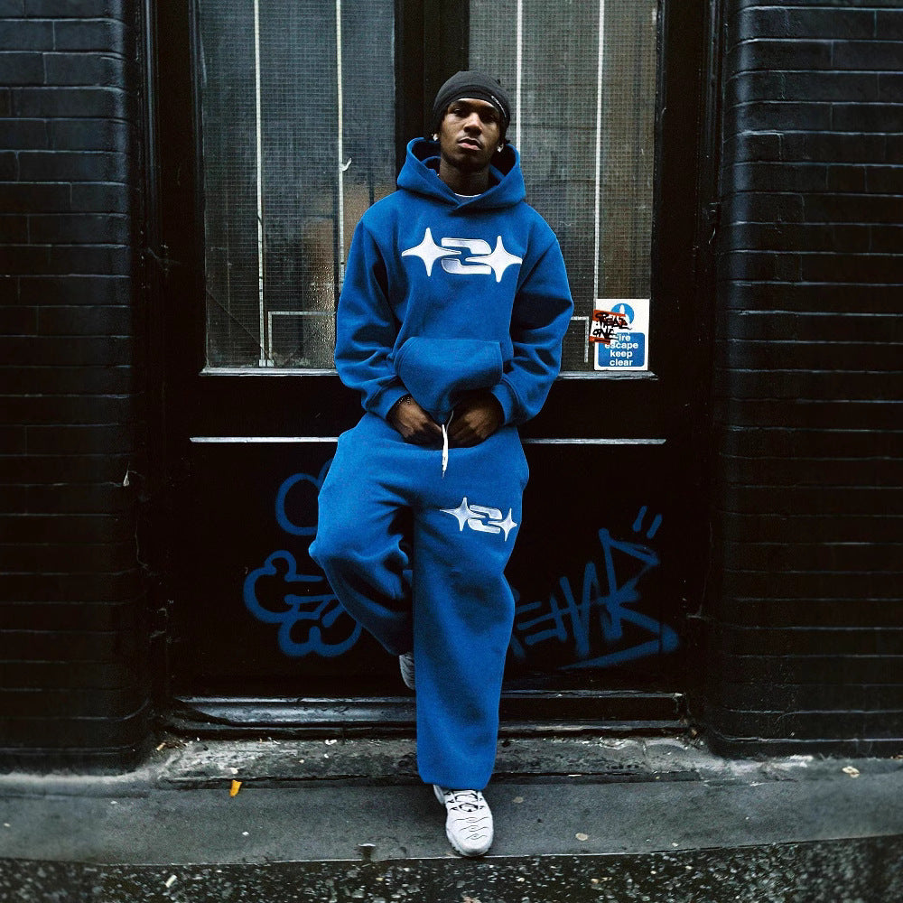 Autumn & Winter Casual Retro Hip-hop Sportswear Fashionable Hoodie