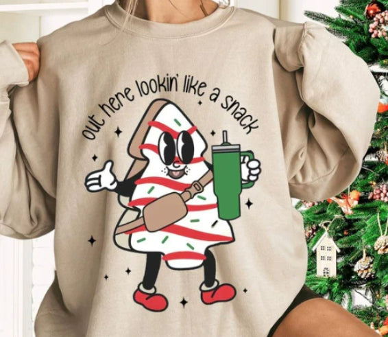 2025 Europe & America Women's Fun Long-sleeved Loose Animal Series Fashion Print Round Neck Sweatshirt