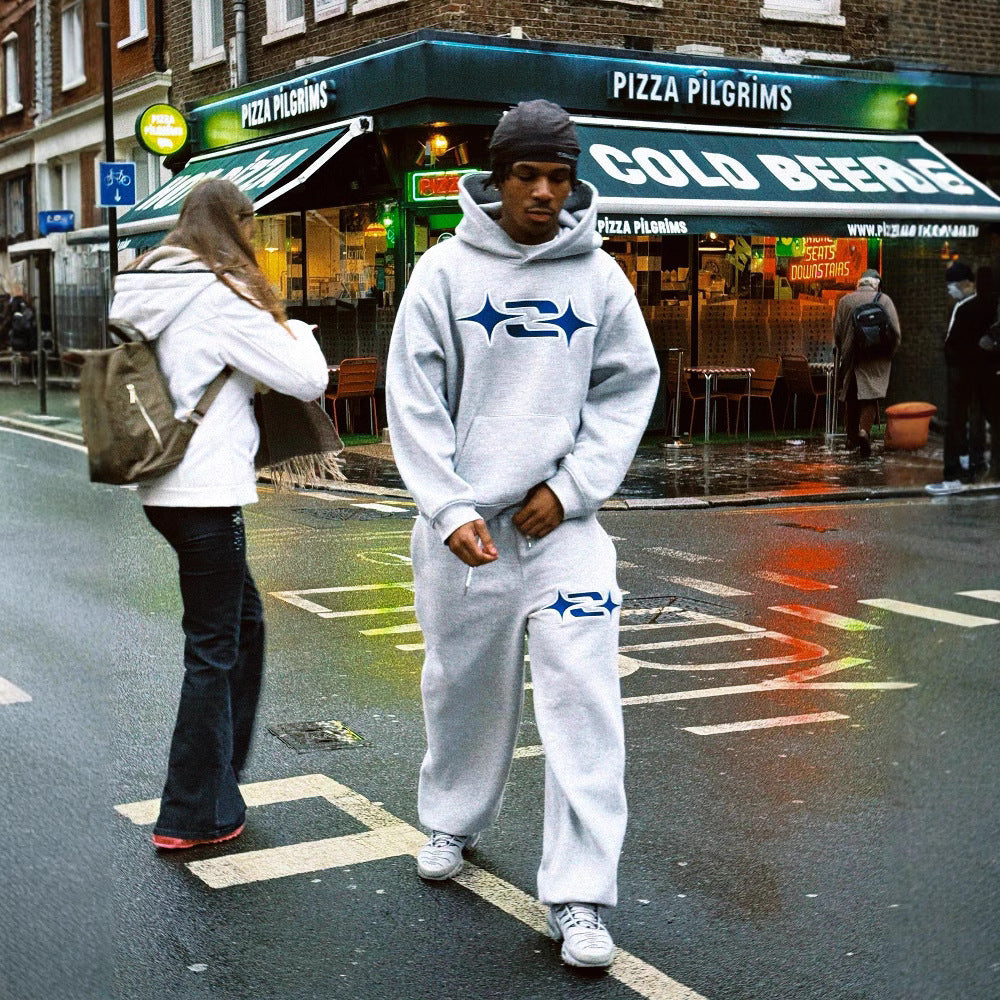 Autumn & Winter Casual Retro Hip-hop Sportswear Fashionable Hoodie