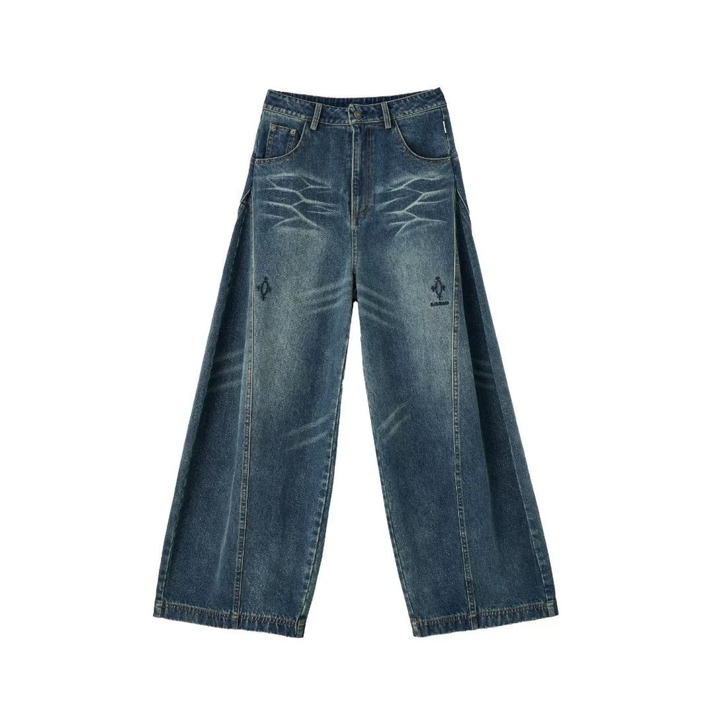 Loose Wide-leg Floor-dragging Culottes For Women